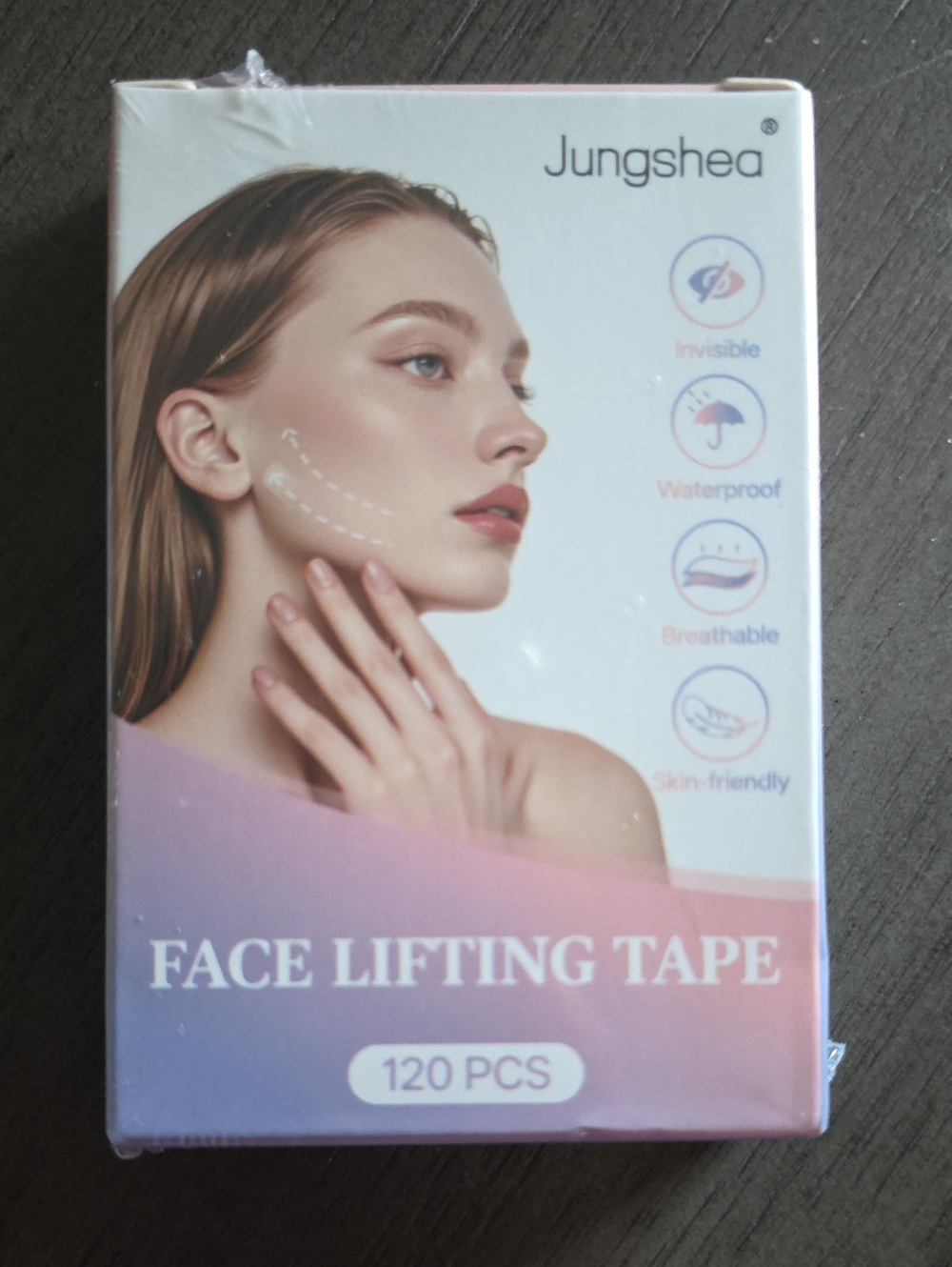 Face Lifting Tape - Invisible Skin-Friendly Support (Pink)